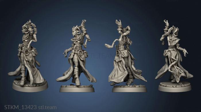 3D model Epic Adventure Infernal Heroes sorceress basic (STL)