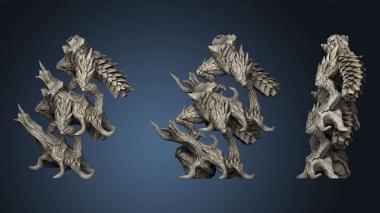 3D model Epic Boss Kromaturthe Elder Kromatur the smaller torso joint Legs (STL)