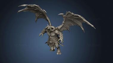 3D model Recess Bones Demon Lord Roar Huge (STL)