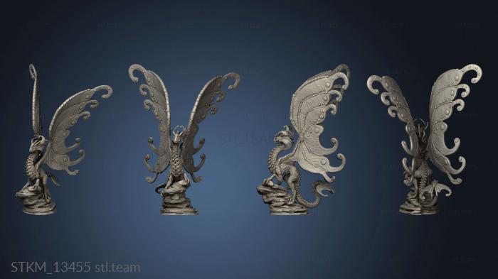 3D model Fey Woods Faerie Dragon Queen Huge (STL)