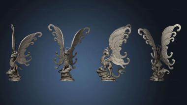 3D model Fey Woods Faerie Dragon Queen Huge (STL)