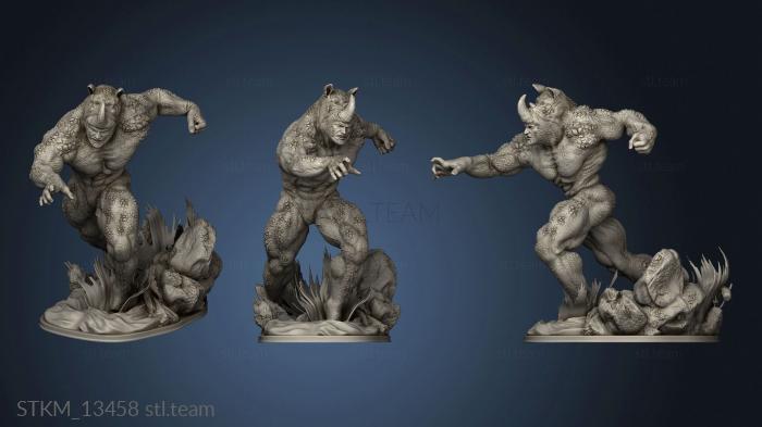 3D model rhino marvel (STL)