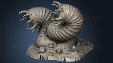 3D model Giant Worms (STL)