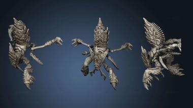 3D model Monster Rampage Ankheg Claw Attack (STL)