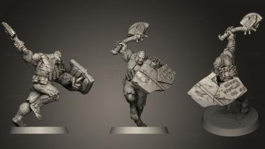 3D model Tusk Alien Adventurers Game 38mm (STL)