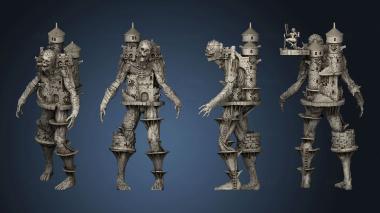 3D model EPIC Walking Fortress (STL)