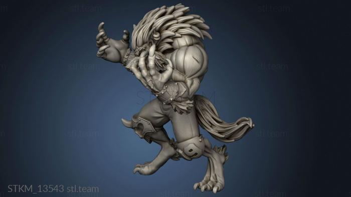 3D model Eternals Werewolf (STL)