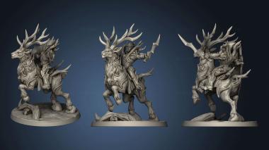 3D model Sylvan Knights Stag Rider (STL)