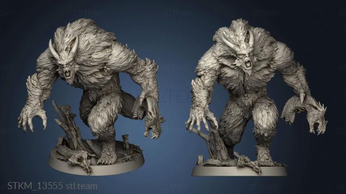 3D model Grim Hulks Yeti Hulk Grey Back (STL)