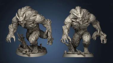 3D model Grim Hulks Yeti Hulk Grey Back (STL)