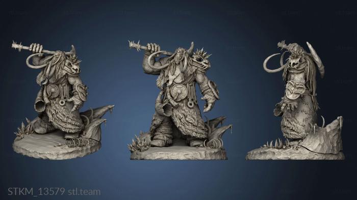 3D model Frostburn Horrors Path Soturi Herd Mammut (STL)