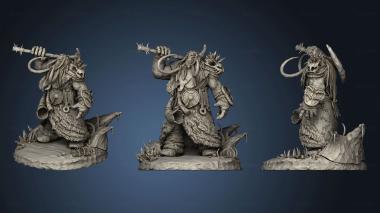 3D model Frostburn Horrors Path Soturi Herd Mammut (STL)