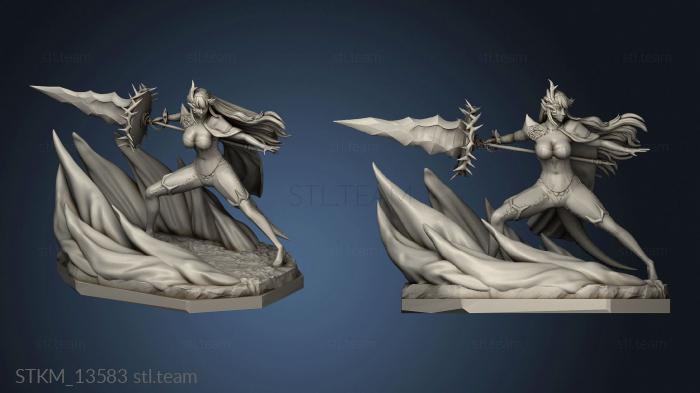 3D model Fallen Cecilia Epic Seven Barriga (STL)