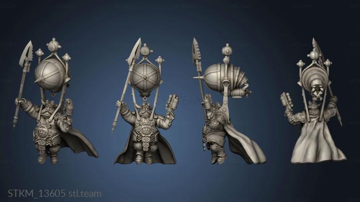 3D model Fantasy Inner Circle Jarls Rune Riders (STL)