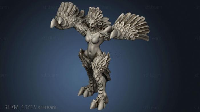 3D model Hell Hath Fury Harpies harpie (STL)