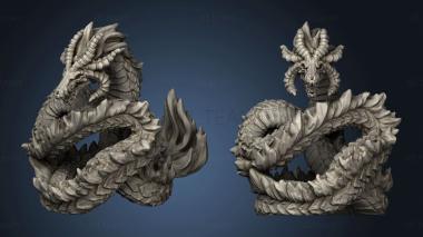 3D model Hell Hath Fury Mortas Dragon (STL)