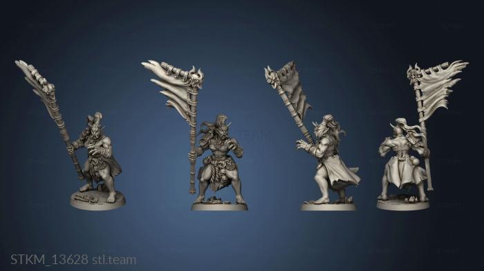 3D model Oni Clan Modular Grunt lady (STL)