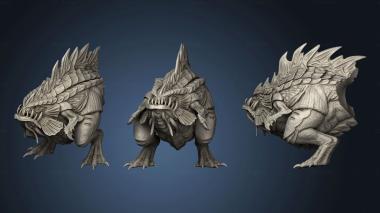 3D model Trench Abyssal Depths Morlok Pouncers The (STL)