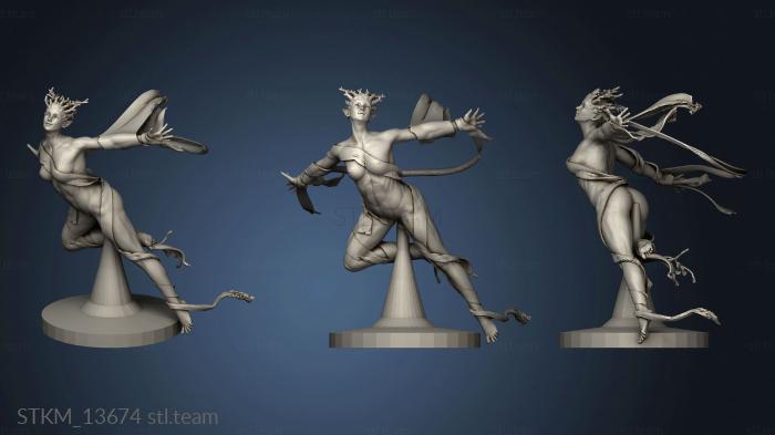 3D model Flying Nymph dryad (STL)