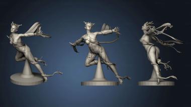 3D model Flying Nymph dryad (STL)