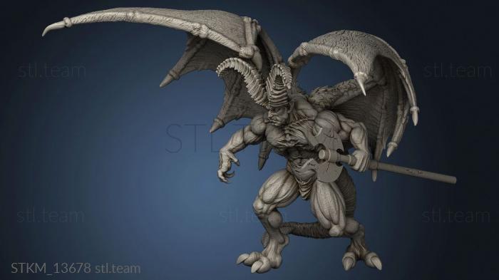 3D model horned devil male One (STL)