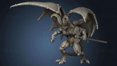 3D model horned devil male One (STL)