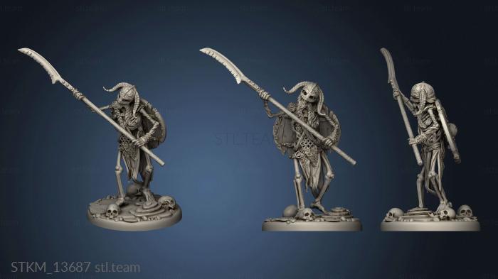 draugr undead skeleton infantry