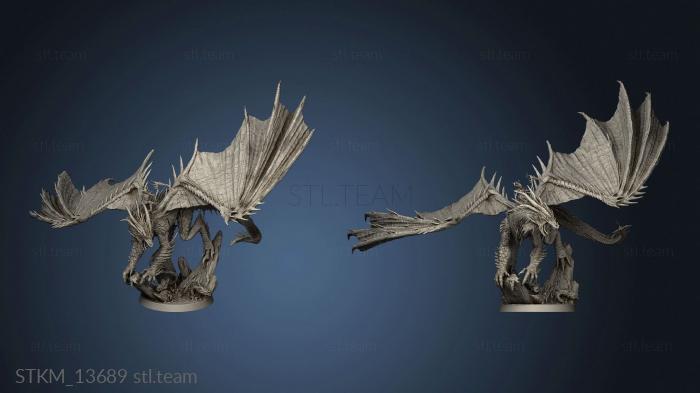 3D model Inferno Dragon (STL)