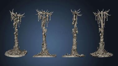 3D model Man Eaters Bone Totems Totem (STL)