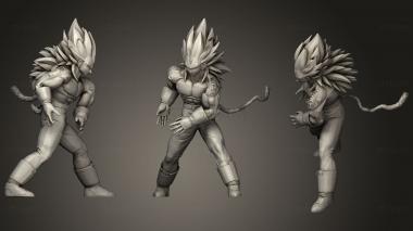 3D model Vegeta Ss4   Dragon Ball Gt (STL)