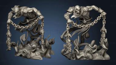 3D model Forgotten Maze Warrior Apparitions (STL)