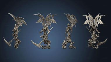 3D model Forgotten Maze Winged Specters Specter (STL)