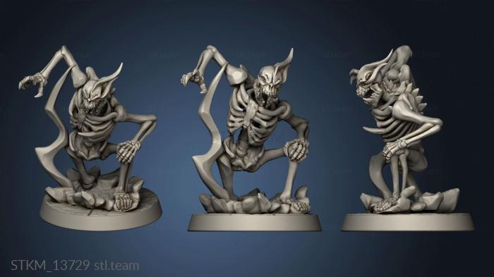 3D model Frost Metal Clan Kentargh Grotar Skeletons Skeleton FM (STL)