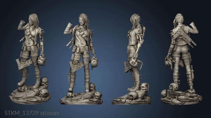 3D model GIrl Terminator (STL)