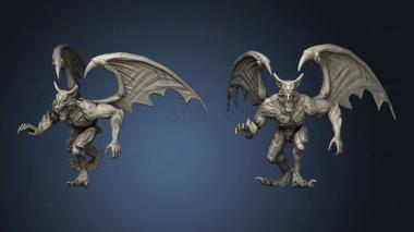 3D model Gargoyle Roaming (STL)