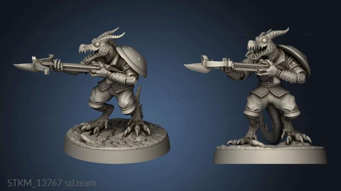 3D model Dragon War Kobold Crossbow Troops (STL)