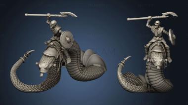 3D model MU Snake Riders (STL)