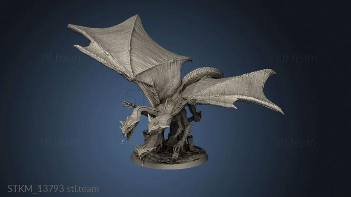 3D model Gennaio Draco Hydra (STL)