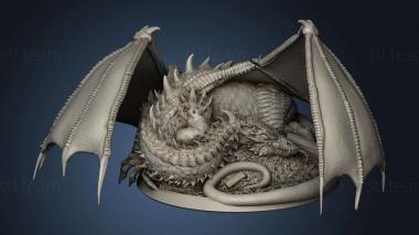 3D model Goal Dragon Treasure (STL)