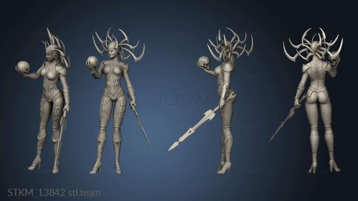 3D model Hela Stand Thor out cloak (STL)