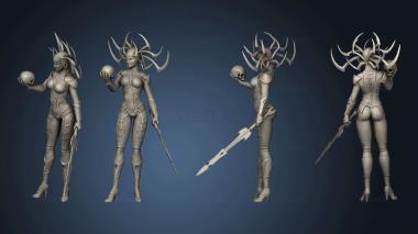 3D model Hela Stand Thor out cloak (STL)