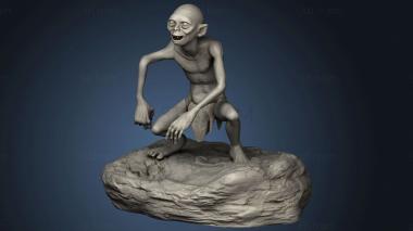 3D model Gollum Smeagol figurine Basin (STL)