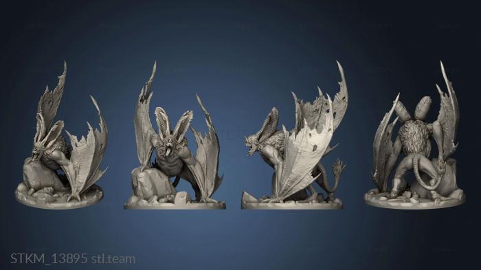 3D model Greater Bat Beast (STL)