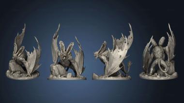 3D model Greater Bat Beast (STL)