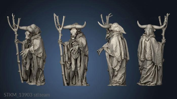 3D model Grim Forest Baba Yaga Witch (STL)