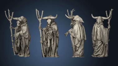 3D model Grim Forest Baba Yaga Witch (STL)