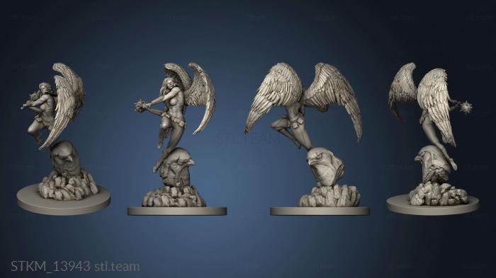 3D model Hawkgirl (STL)