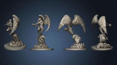 3D model Hawkgirl (STL)