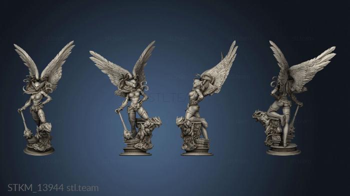 3D model Hawkgirl Sculpture (STL)