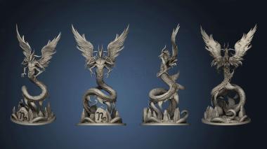 3D model Western Zodiacs Capricorn (STL)